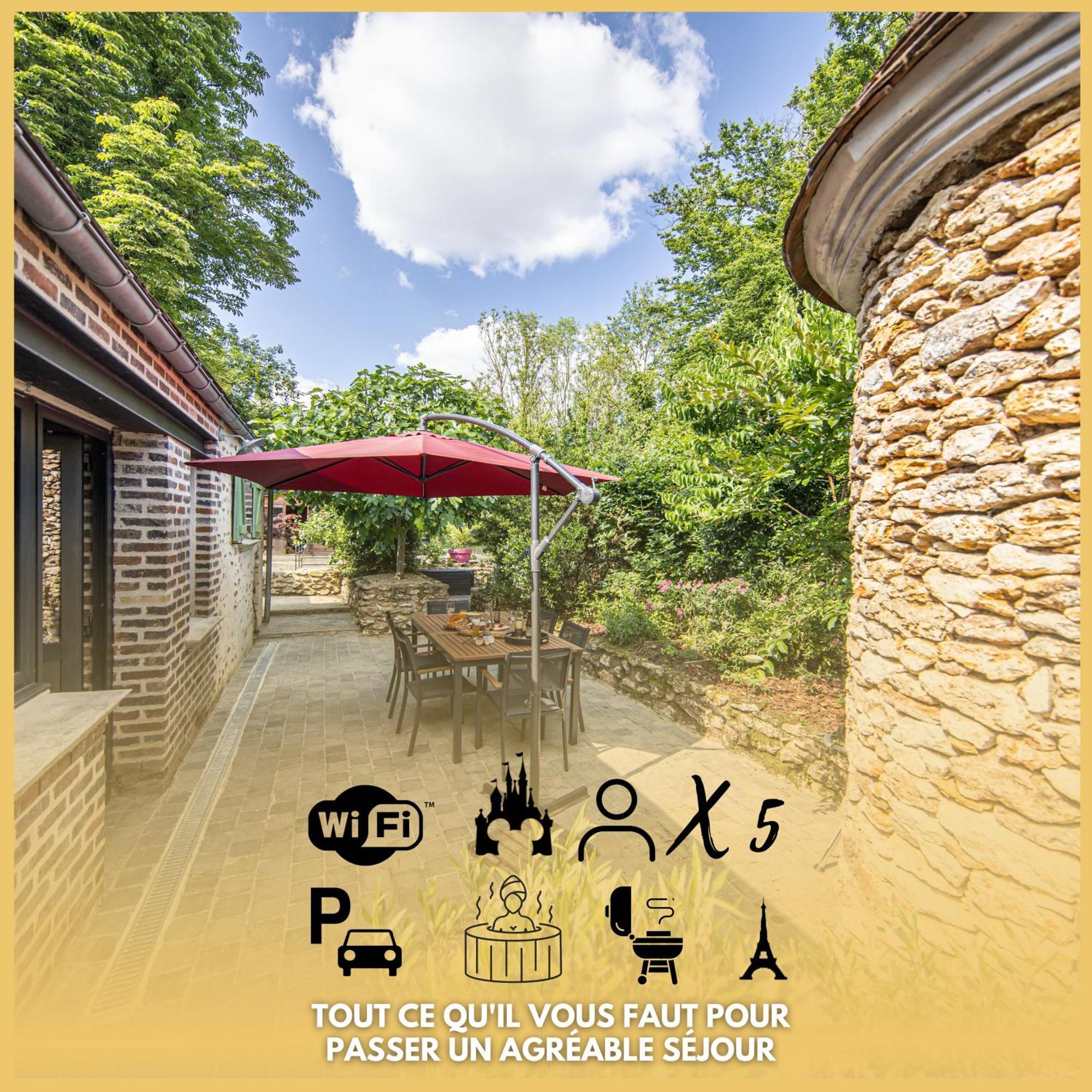 Le Ru De Biche - 20Min Disney - Spa Du 01 05 Au 01 11 - Paisible Guérard 外观 照片